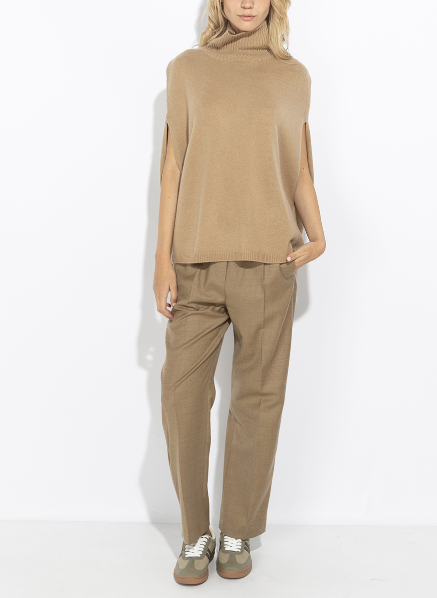Пуловер 'Cape style' от кашмир Weekend Max Mara Wkaannicanew
