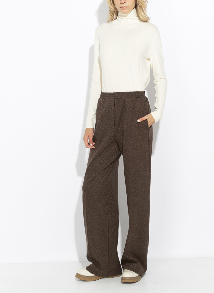 Панталон с вълна Weekend Max Mara Wkdeditta