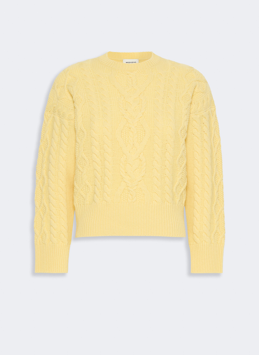 Пуловер 'Cable-knit' Weekend Max Mara Wkdalben