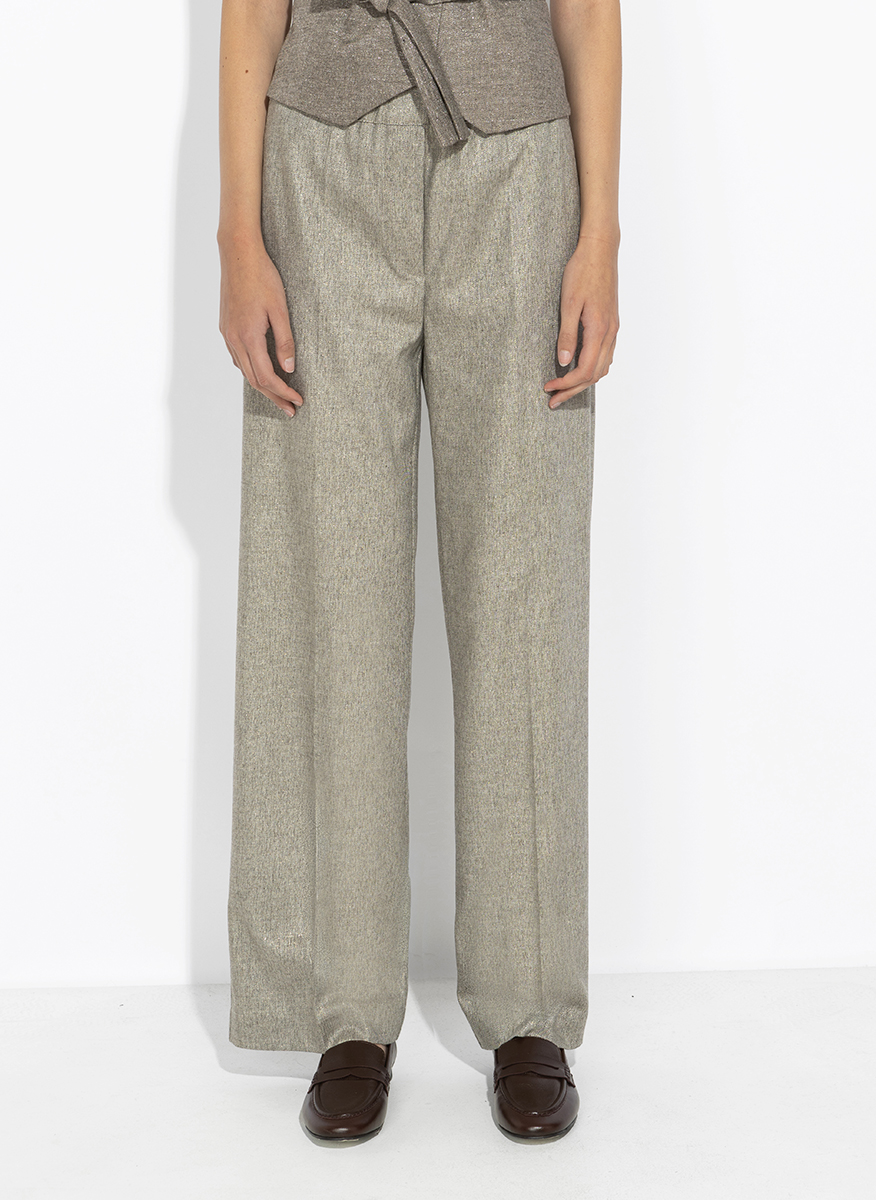 D.Exterior wool trousers