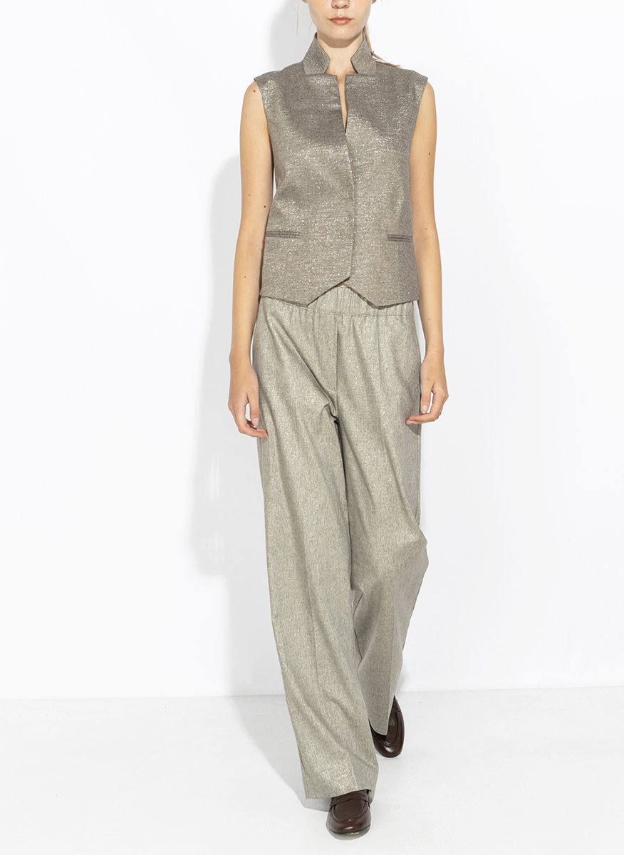 D.Exterior wool trousers