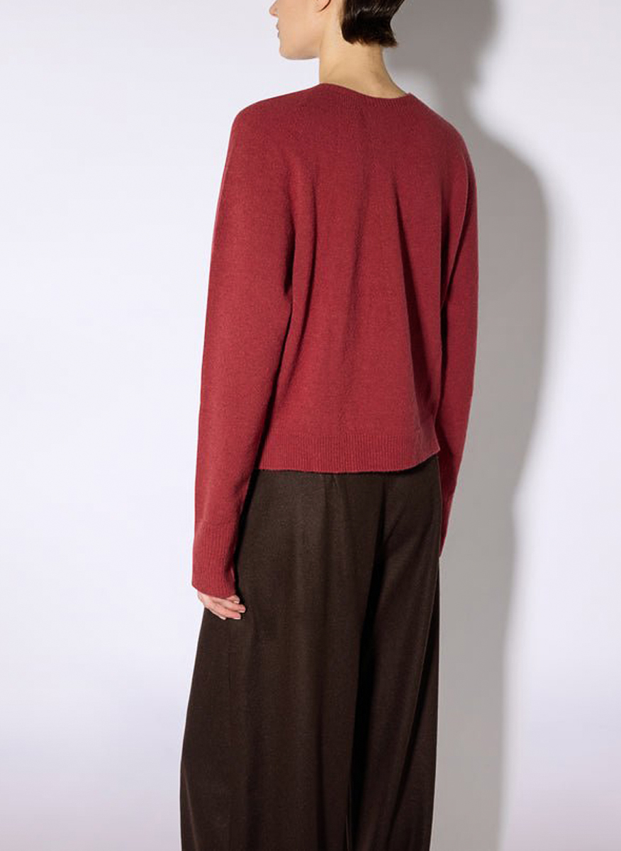 Liviana Conti 'Alina' sweater with 3D floral decoration