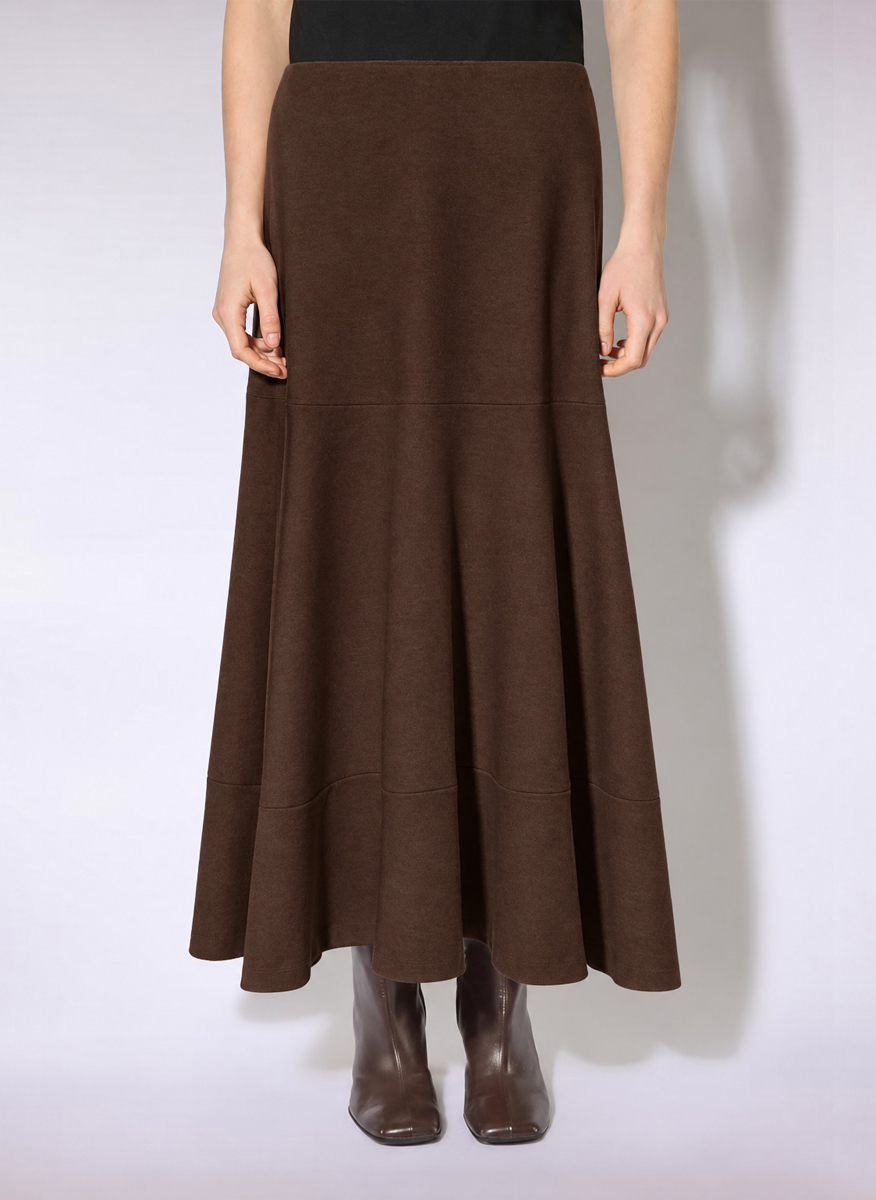 Liviana Conti long skirt in cashmere blend