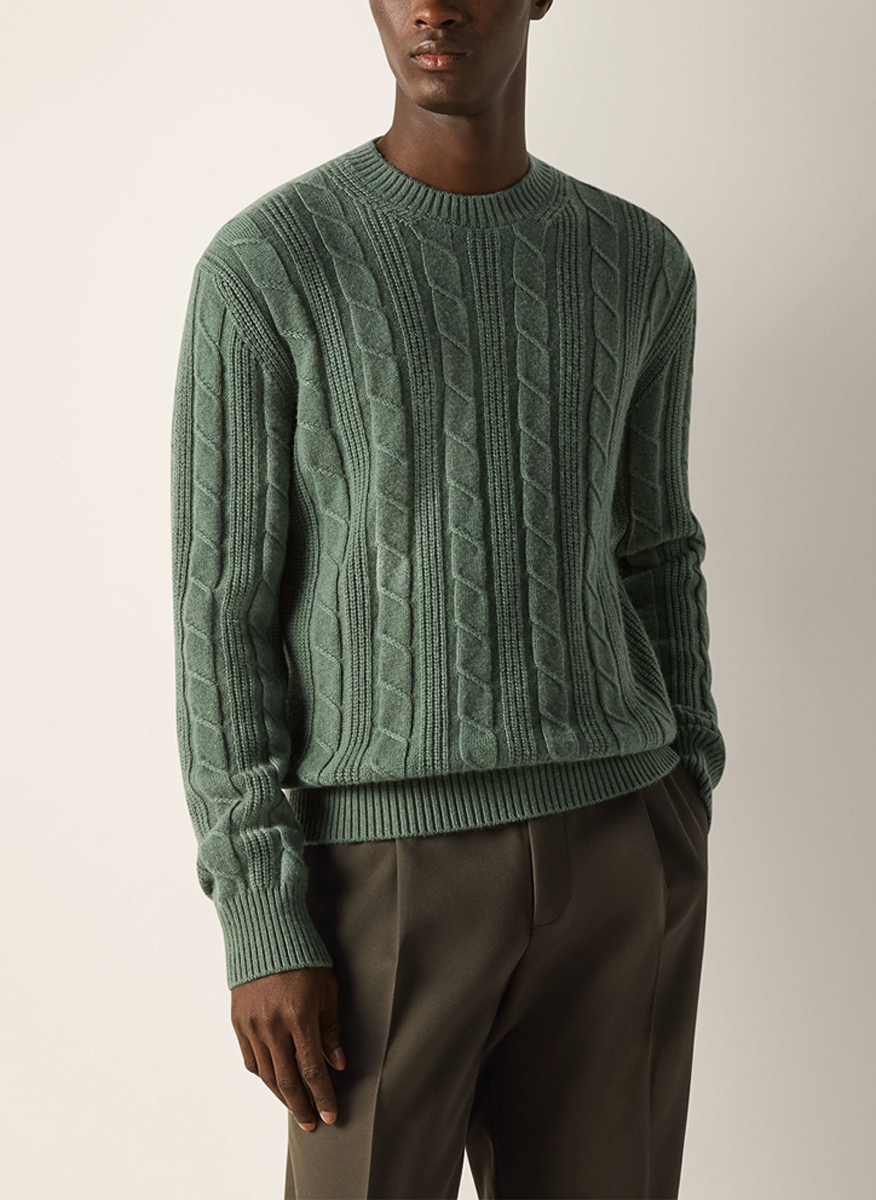 Пуловер от кашмир с 3D дизайн Zegna