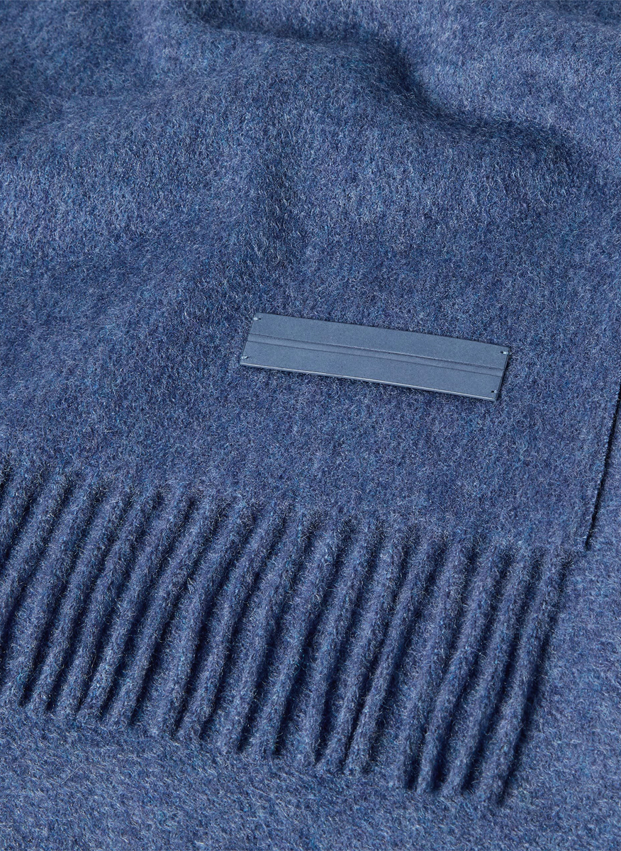 Zegna scarf in pure cashmere