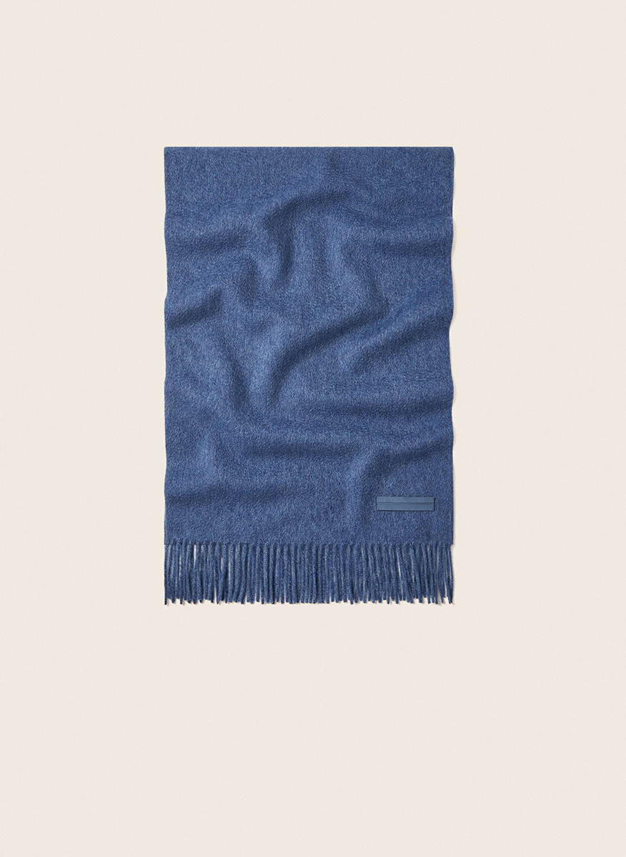 Zegna scarf in pure cashmere
