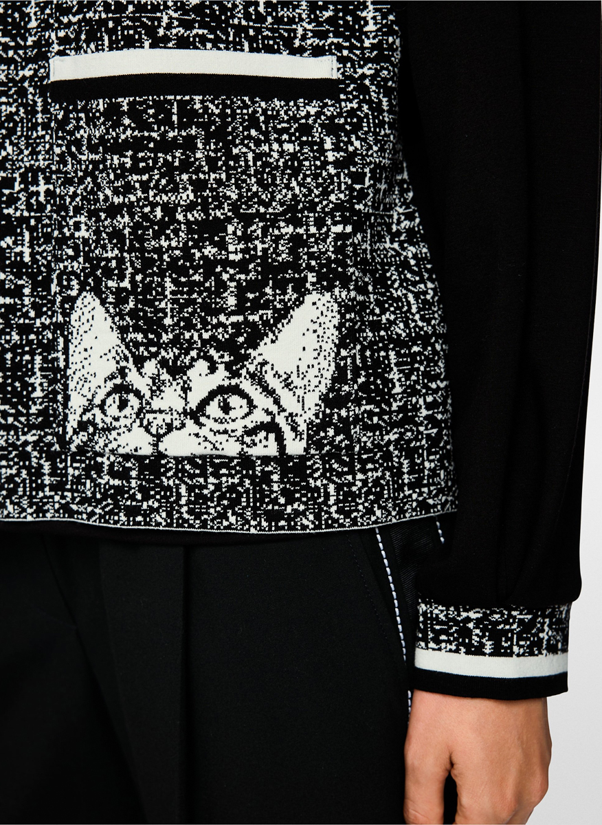 Жилетка с 'cat' мотив Marc Cain Sports