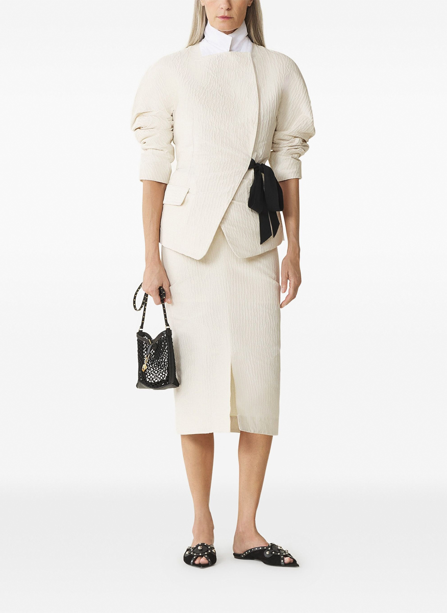 Lanvin bow blazer