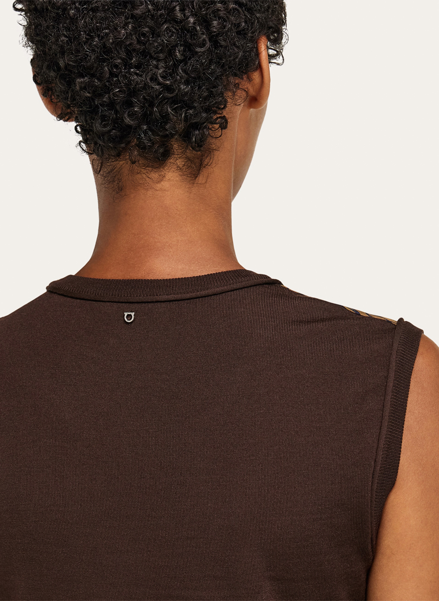 Ferragamo knnited top