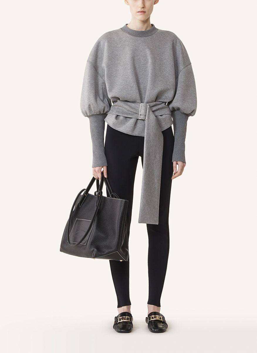 Суитшърт с колан Lanvin