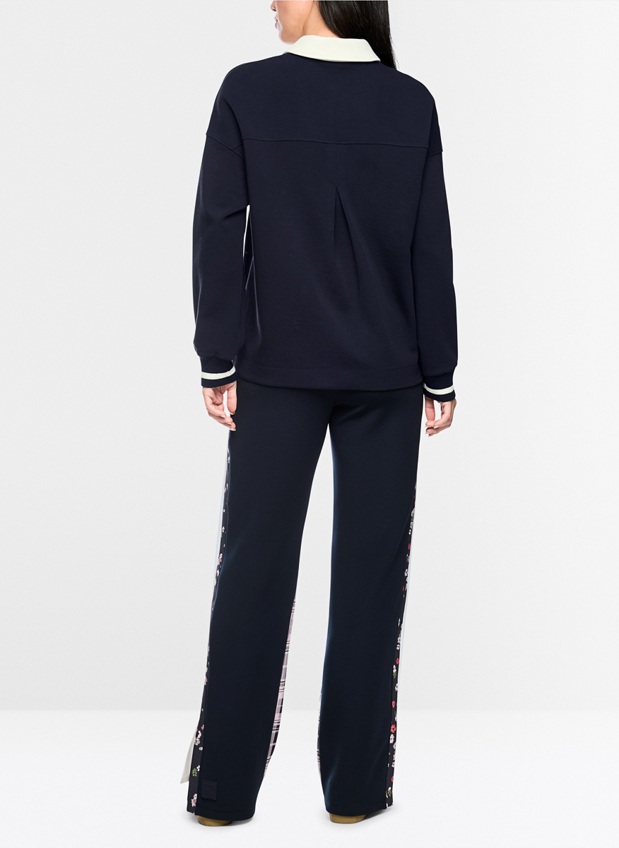 Marc Cain Sports sweater with contrasting details