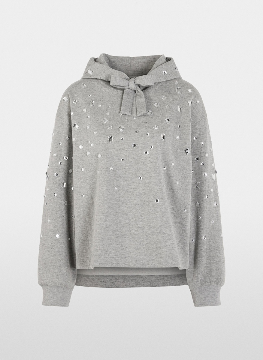Marc Cain Sports sweatshirt with rhinestone