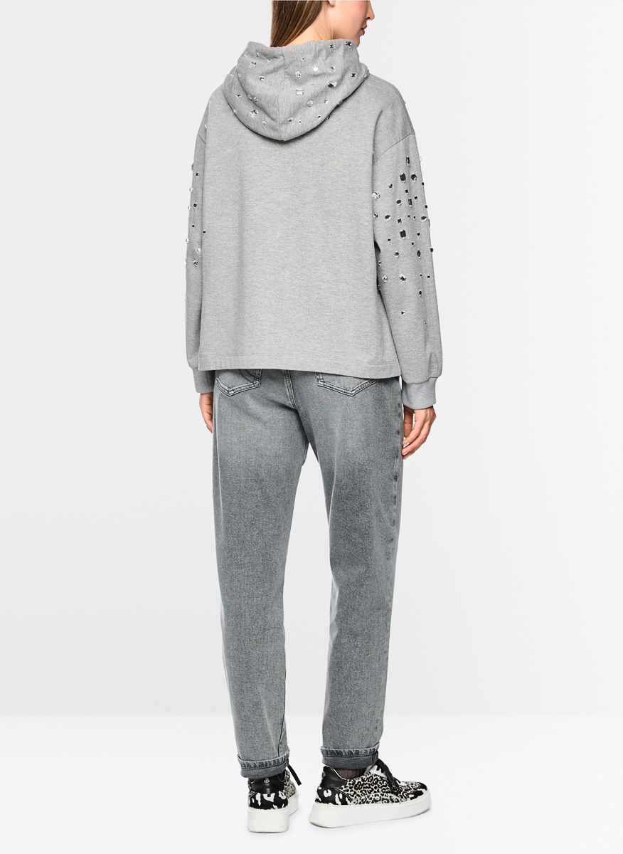 Marc Cain Sports sweatshirt with rhinestone