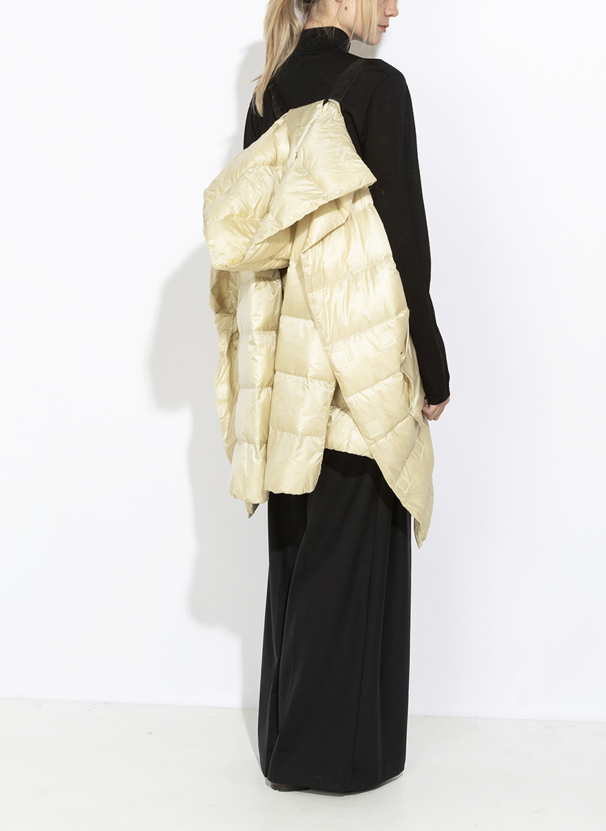 Liviana Conti quilted jacket with a belt