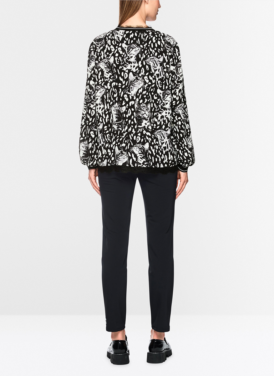 Блуза с дантела Marc Cain Sports