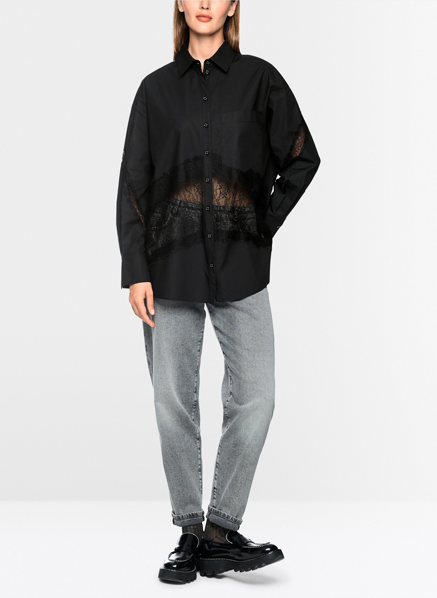Риза с дантела Marc Cain Sports