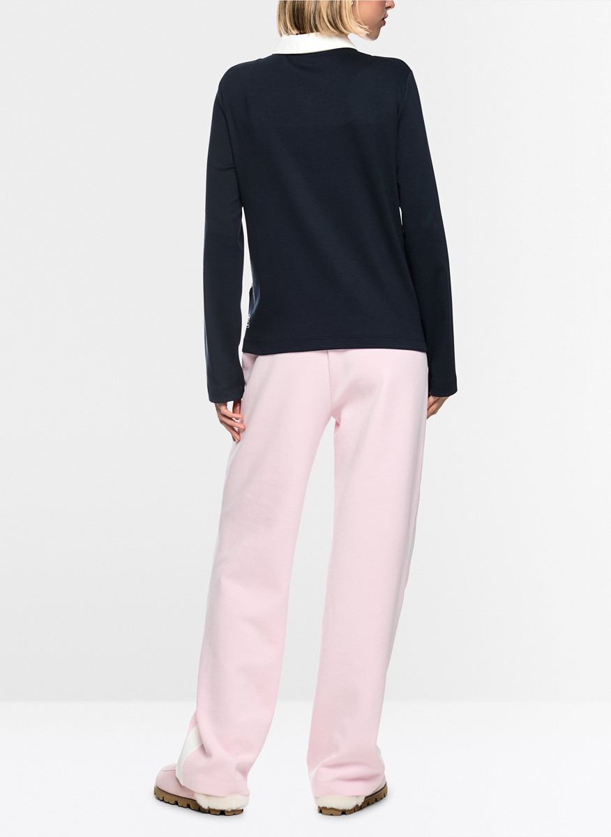 Marc Cain Sports striped polo shirt