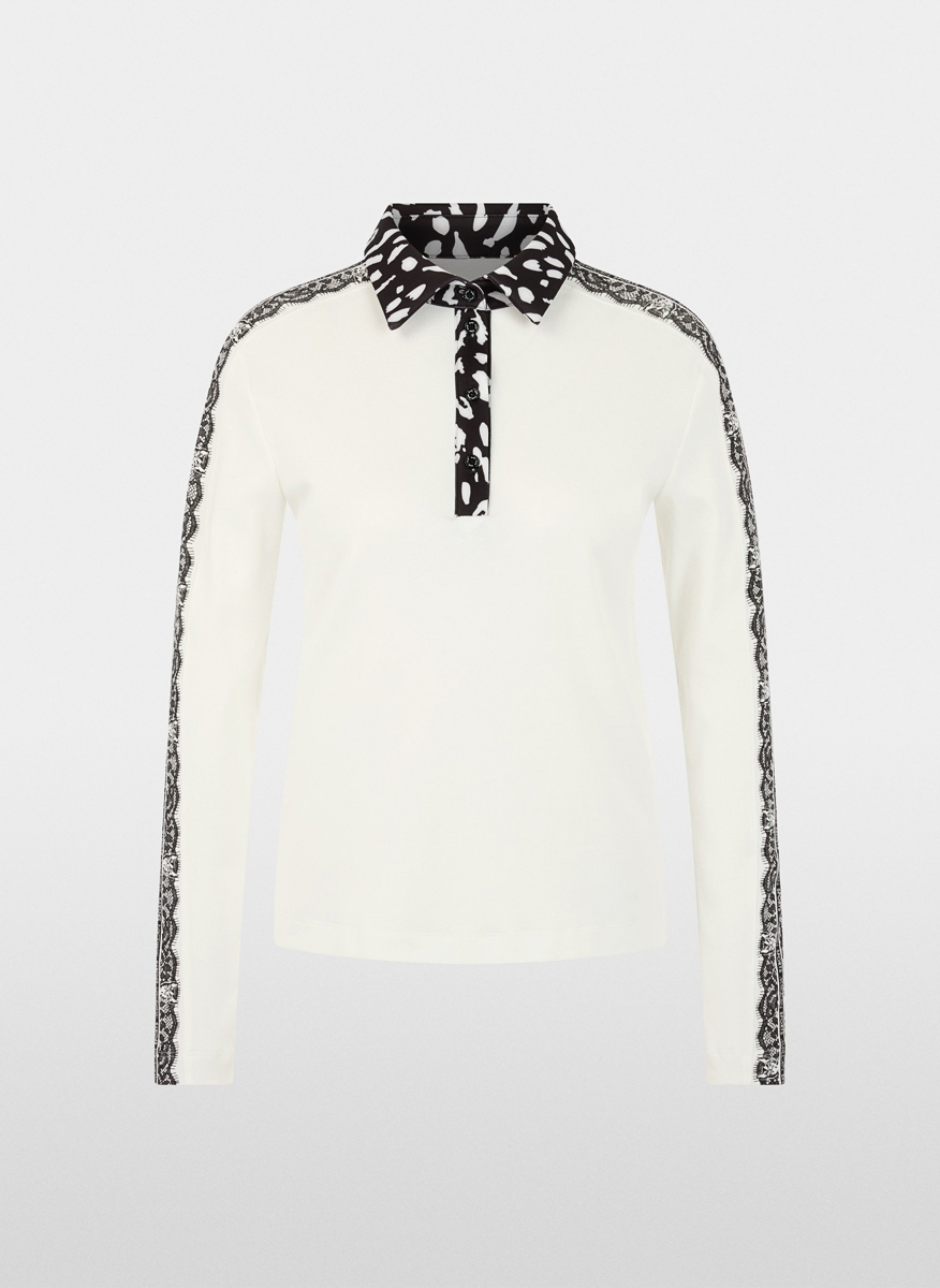 Marc Cain Sports ribbed polo shirt