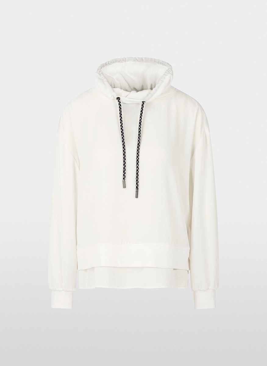 Суитшърт 'Waterfall-style collar' Marc Cain Sports