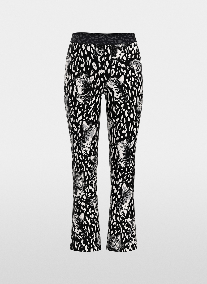 Marc Cain Sports trousers with print
