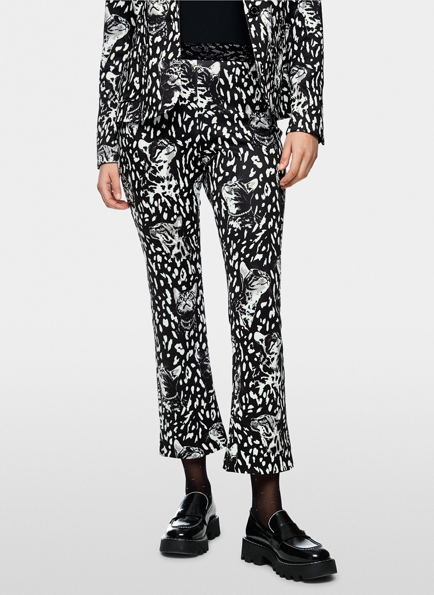 Marc Cain Sports trousers with print