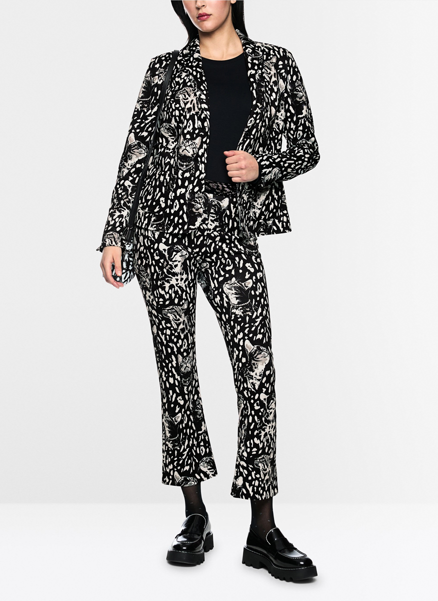 Marc Cain Sports trousers with print