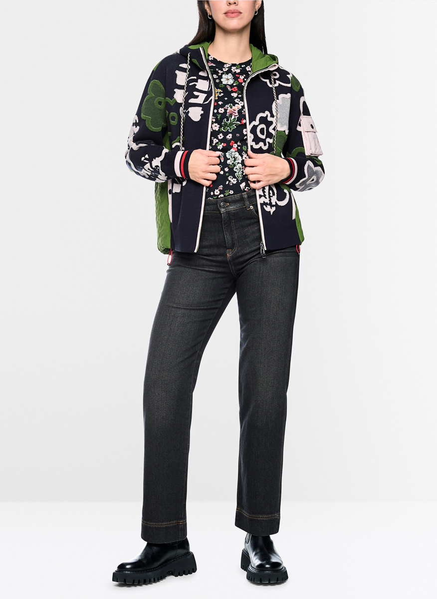 Marc Cain Sports 'Fendou' jeans with embroidery