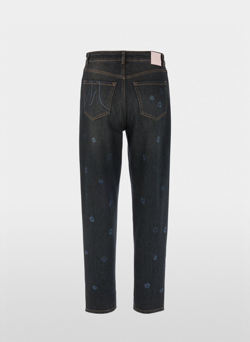 Marc Cain Sports 'Feura' jeans with embroidery