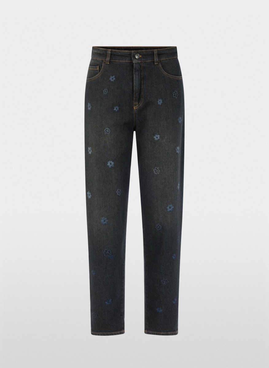 Marc Cain Sports 'Feura' jeans with embroidery