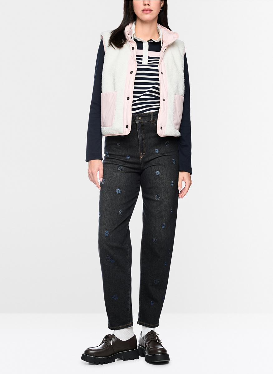 Marc Cain Sports 'Feura' jeans with embroidery