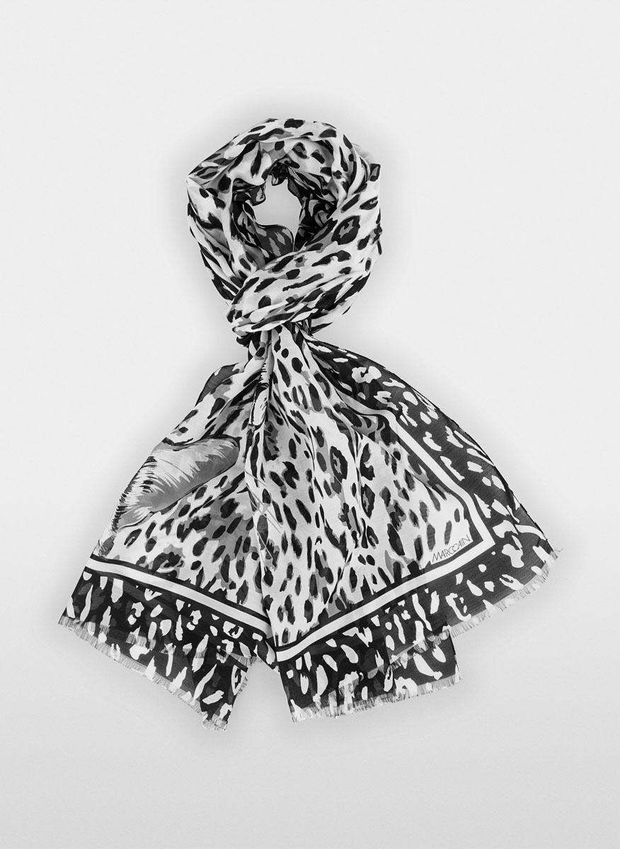 Marc Cain Sports silk blend scarf