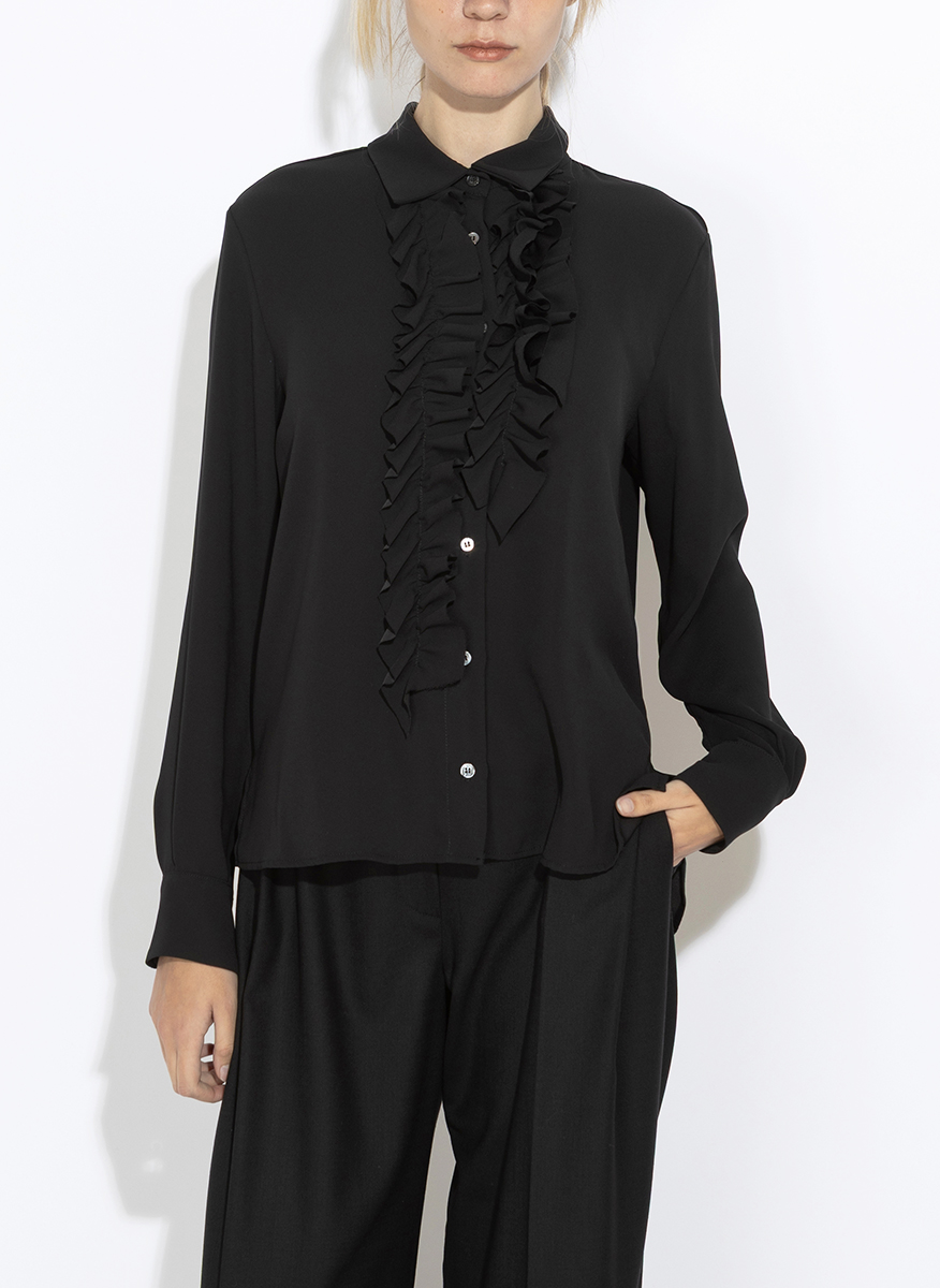 Liviana Conti ruffled shirt