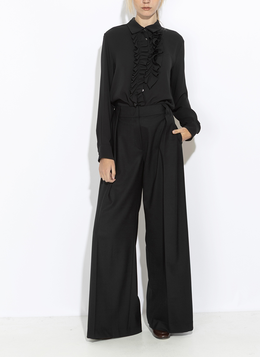 Liviana Conti ruffled shirt