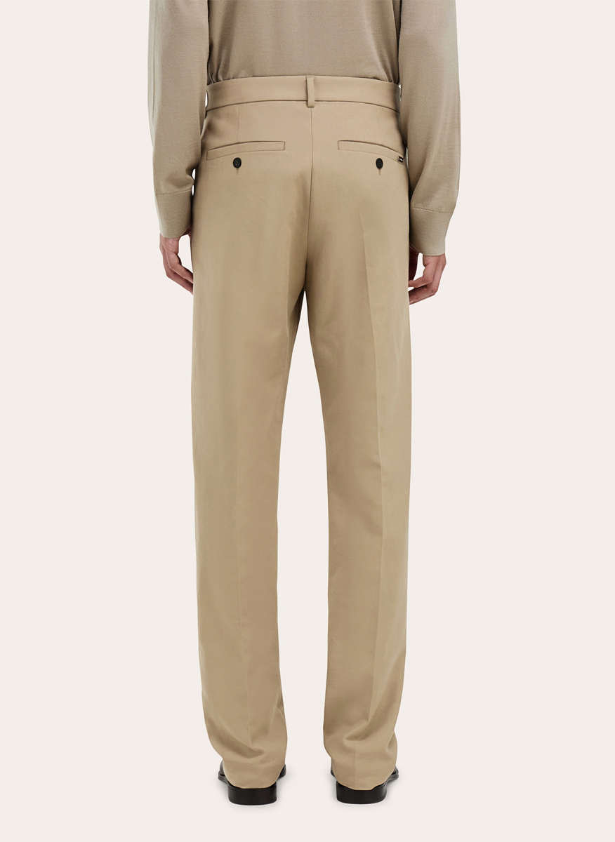 Панталон с памук и кашмир Ferragamo