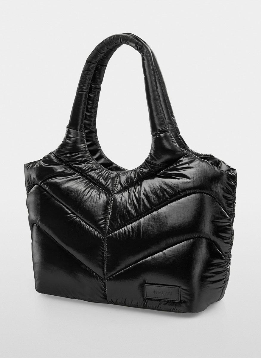 Чанта с капитониран дизайн Marc Cain Sports