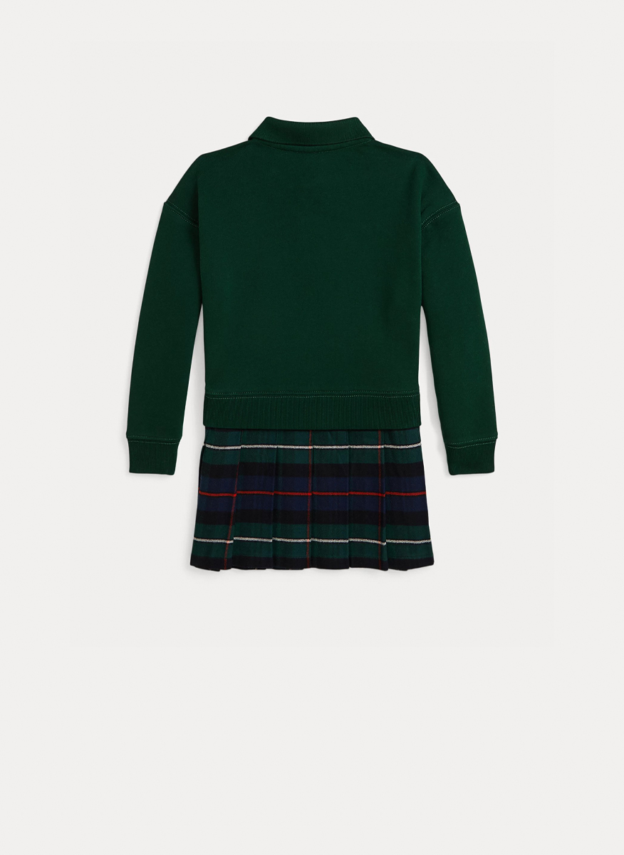 Ralph Lauren Kids 2-6 '2 in 1' dress