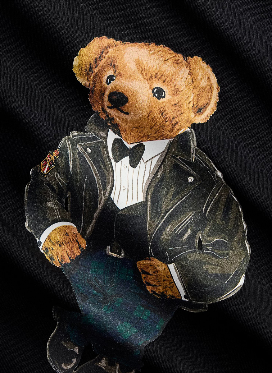Тишърт с принт 'Polo Bear' Ralph Lauren Kids 7-14