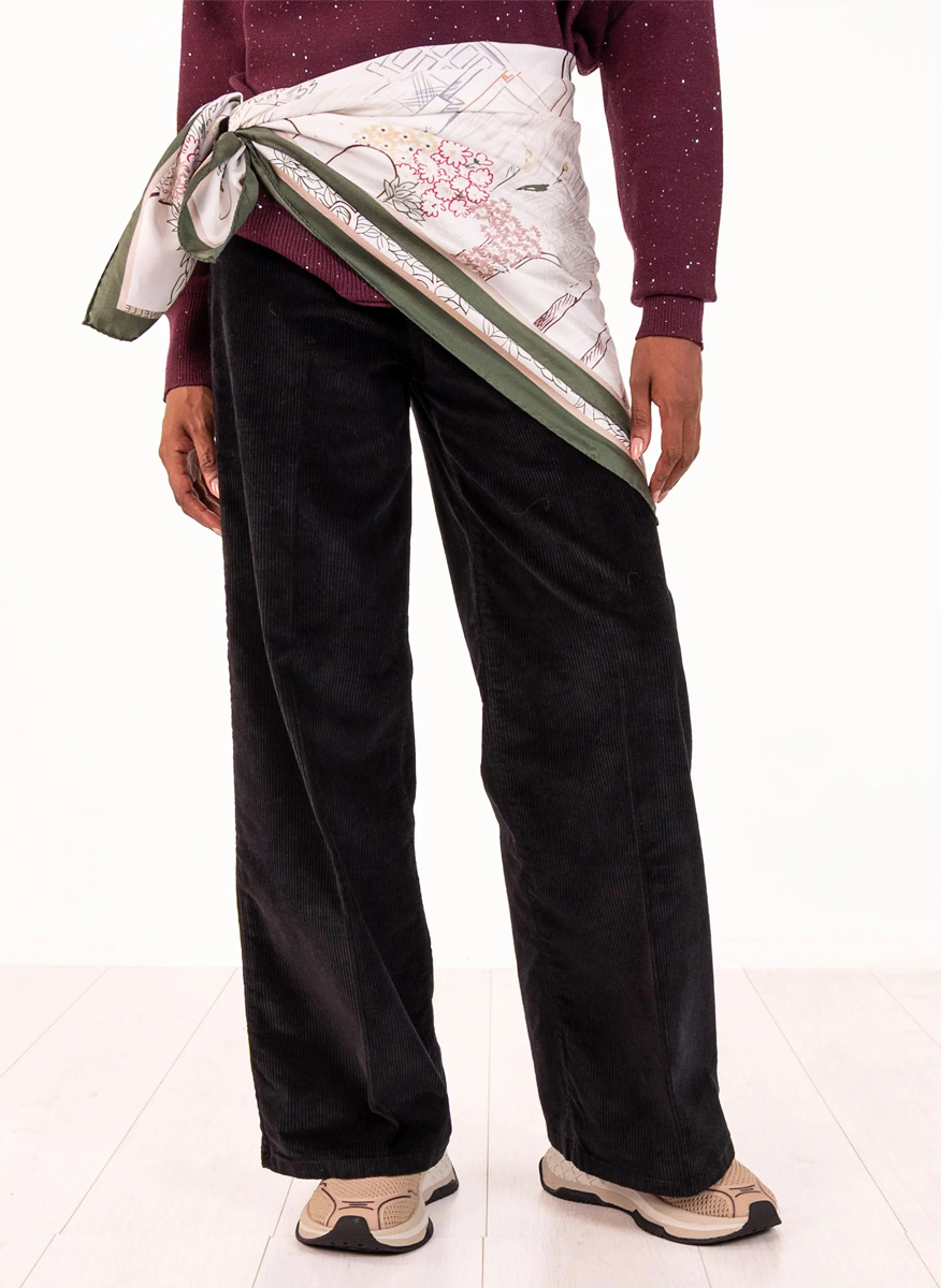 Coccinelle printed scarf in silk