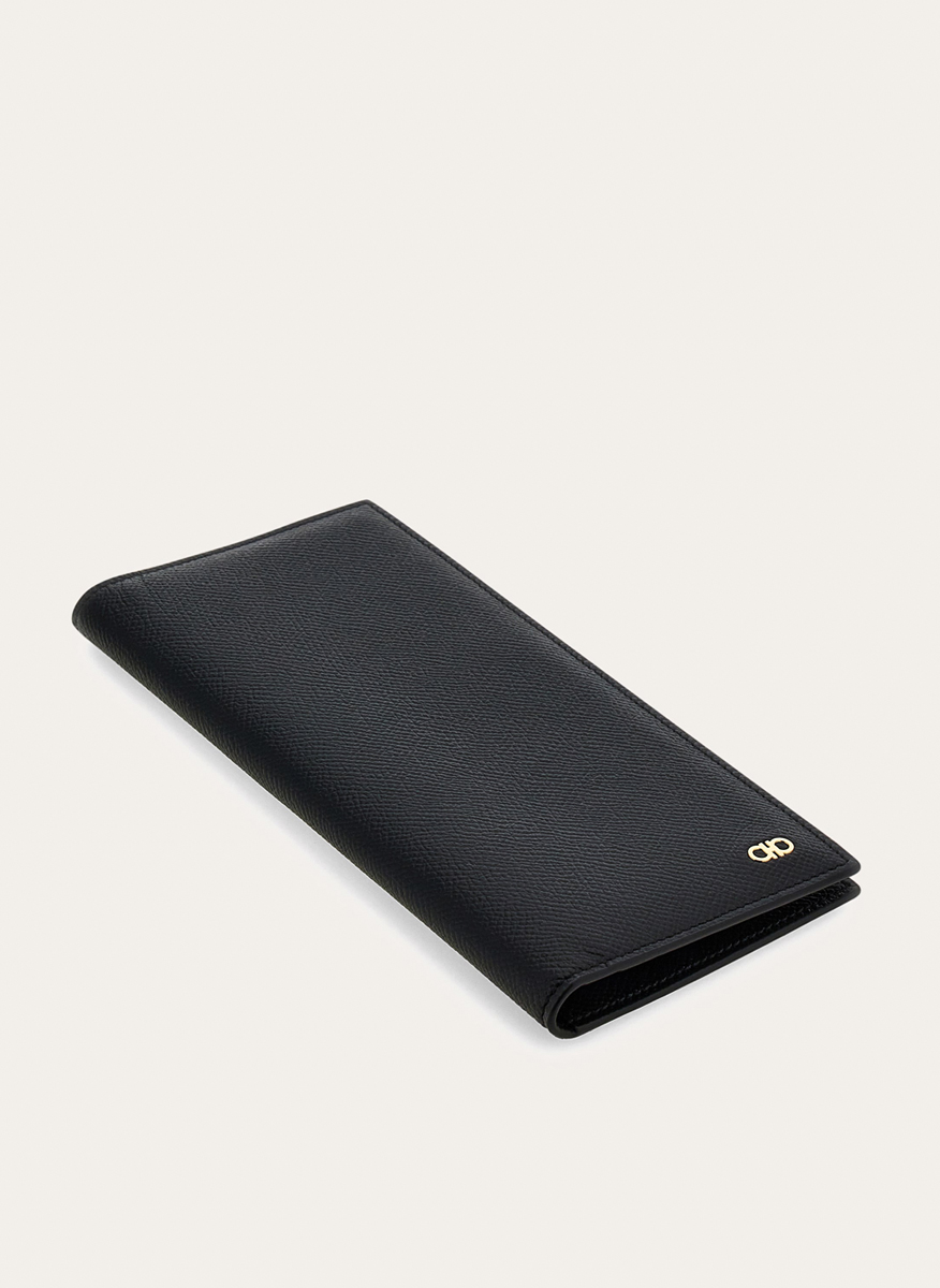 Ferragamo 'Gancini' wallet in genuine leather