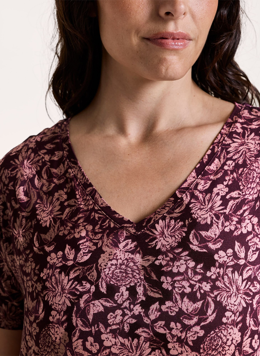 Change 'Lily' short sleeve nightgown 
