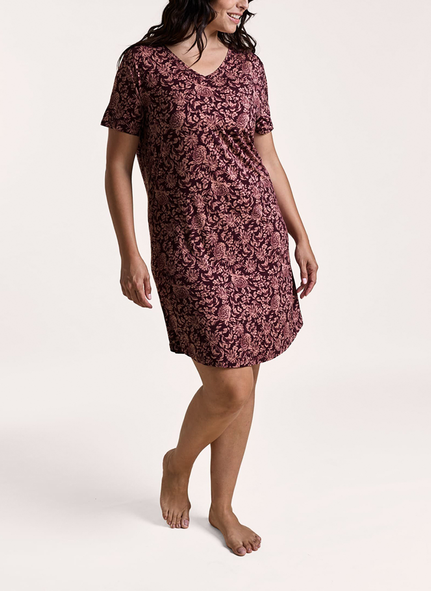 Change 'Lily' short sleeve nightgown 