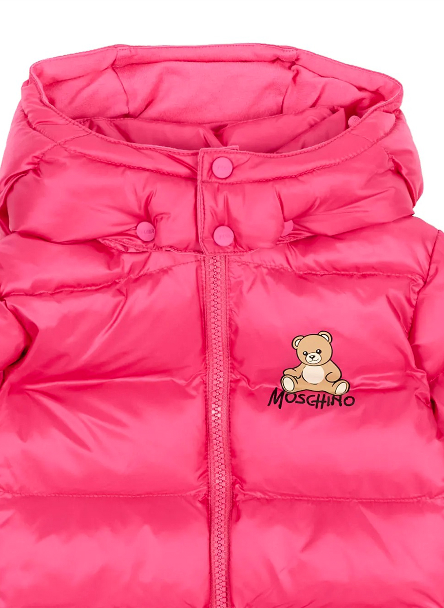 Moschino Kids 'Teddy Bear'  puffer jacket
