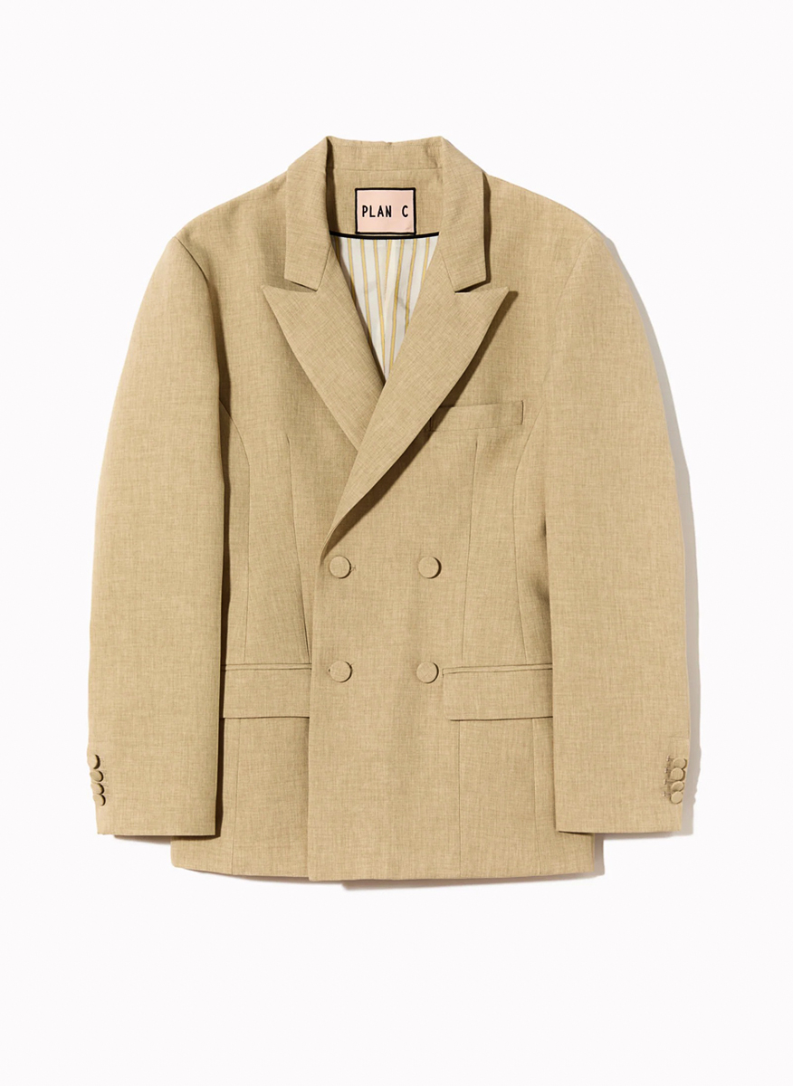 Plan C double-breasted jacket