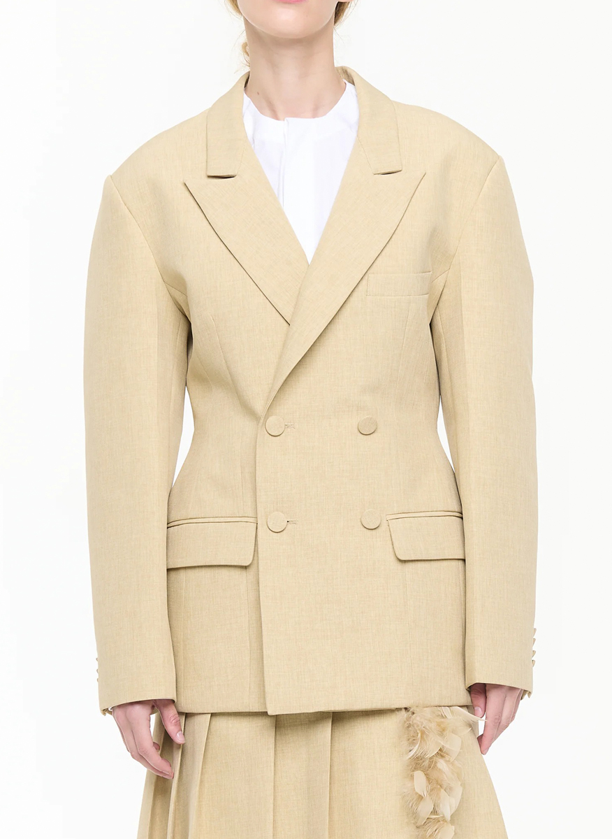 Plan C double-breasted jacket