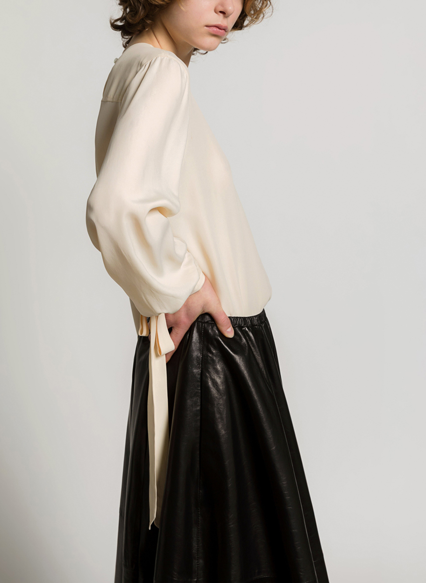 Блуза с коприна 'Dramatic effect' Alberta Ferretti