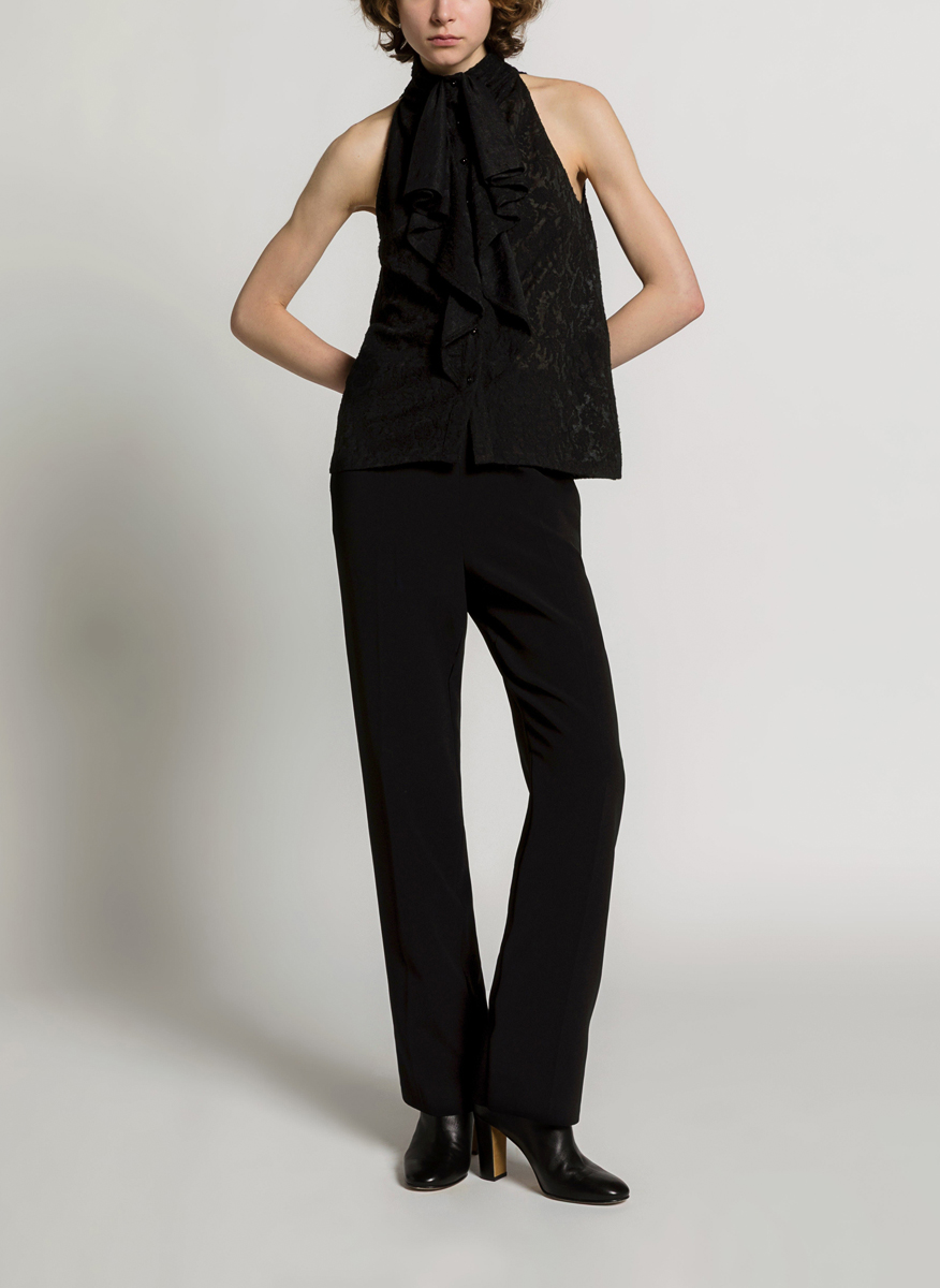 Топ от дантела Alberta Ferretti