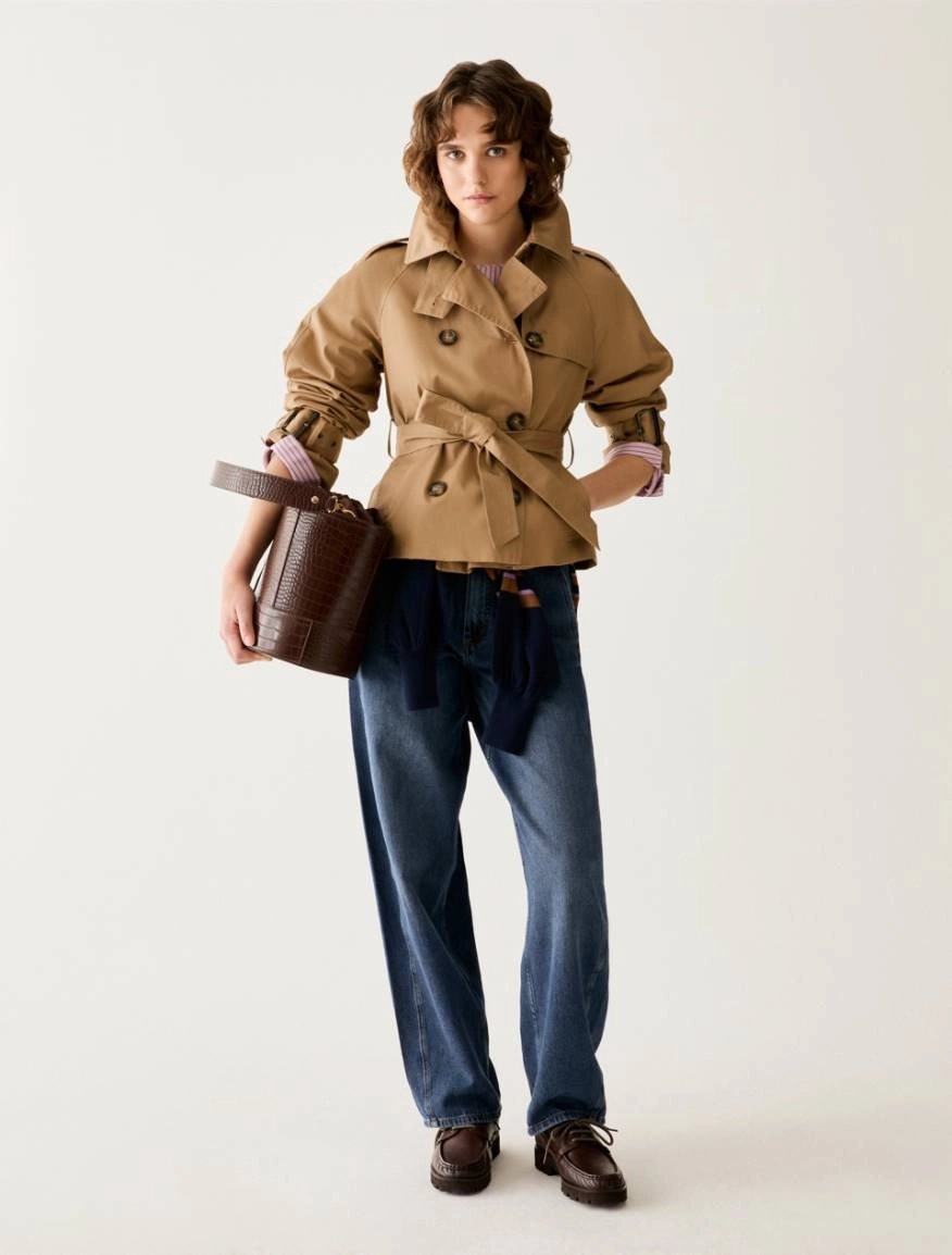 Pennyblack Pbbquiete short trench coat