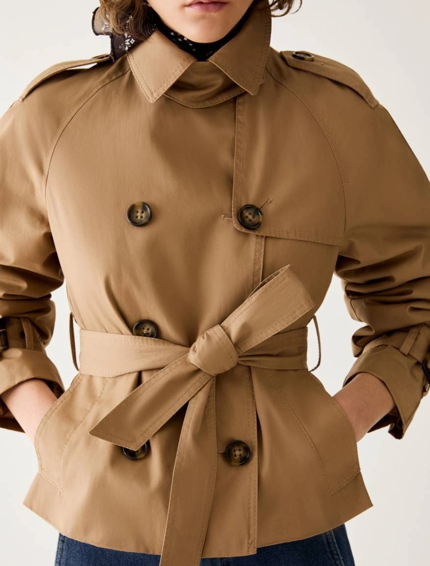 Pennyblack Pbbquiete short trench coat