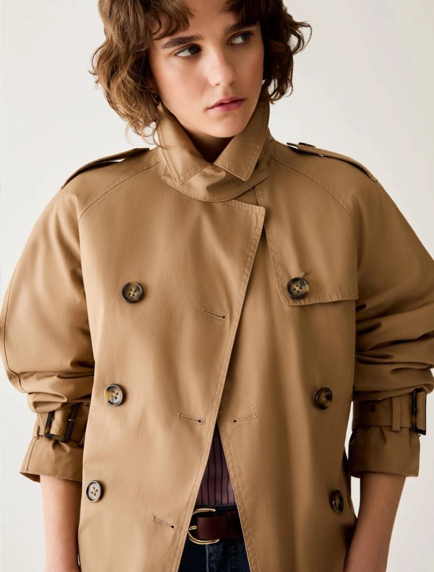 Pennyblack Pbbquiete short trench coat