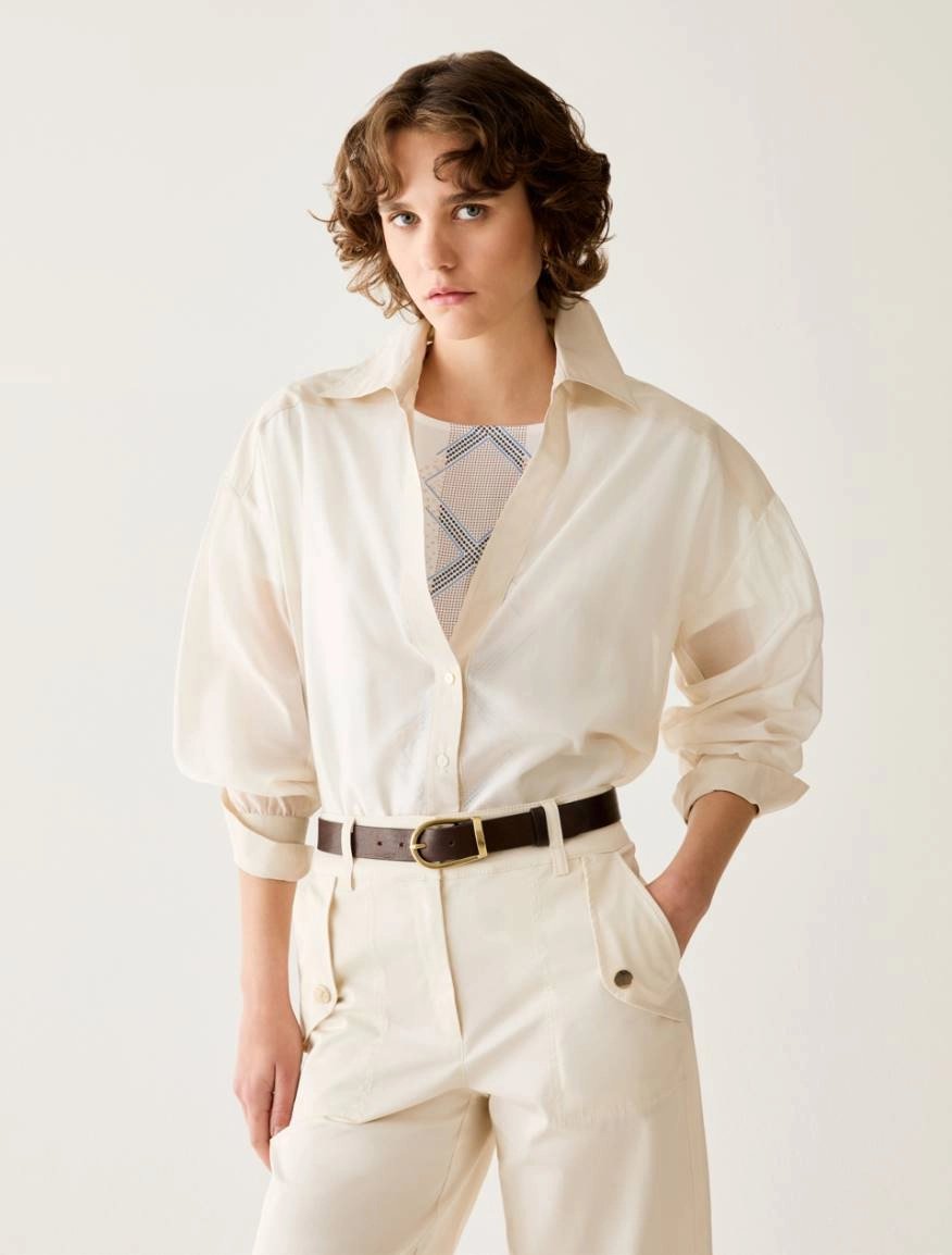 Риза 'Loose cut' PennyBlack Pbpoblo